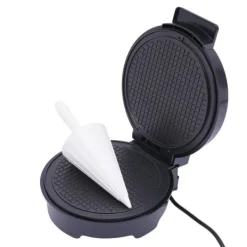 Vaffeljern>Vaffeljern, Non-Stick, Justerbar Temperatur,sort
