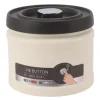 Vakuumforseglet kaffebeholder i 304 rustfrit stål, lufttæt opbevaringsbeholder til kaffebønner, te, nødder, 1100 ml, beige Online