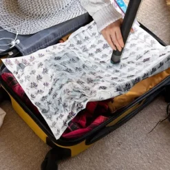 Opbevaringsposer Til Hjemmet>Vakuumpose til tøj, sengetøj, tæpper, lavendelduftende 70x100