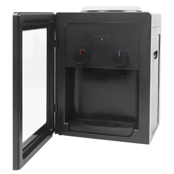 Vanddispenser - Bordmodel - Koldt & Varmt Vand - 220V 50Hz - Opvarmning 550W, Køling 75W - PP-kabinet - Sort Discount