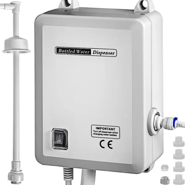 Vandkølere>**Vanddispenser til flasker, 1 gallon flowrate, 40 PSI maksimalt tryk**,Én rørtype 1