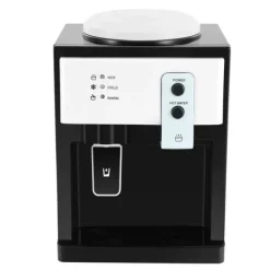 Vandkølere>Vanddispenser, varm og kold funktionalitet, kompakt skrivebordsdesign,HVID