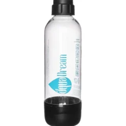 Sodavandsmaskiner>Vandflaske til kulsyremaskine, sort, AQUADREAM, 1,1 l