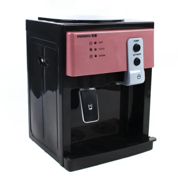 Vandkølere>Vandkøler og dispenser, bordmodel, topfyldt, varm & kold, 3,0 L tank, multifarvet