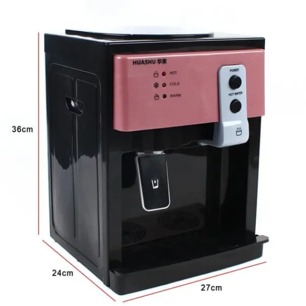 Vandkølere>Vandkøler og dispenser, bordmodel, topfyldt, varm & kold, 3,0 L tank, multifarvet