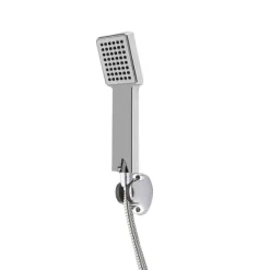 Vandvarmer - Vægmonteret gennemstrømsvarmer - 6500 W 220 V - Øjeblikkeligt varmt vand - Håndbruser - Til køkken - Rød Clearance