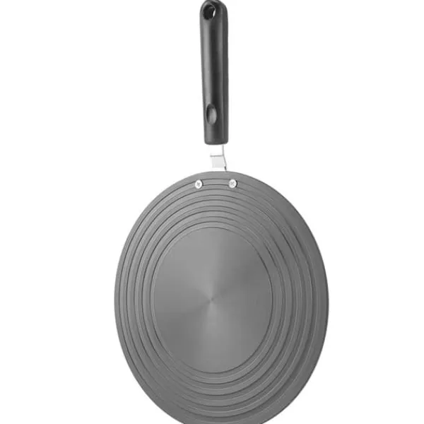 Varmediffuser Kogeplade fortykket 4mm aluminiumslegering Reducer Flame Komfur Varmeplade Køkkentilbehør med håndtag 28cm Discount