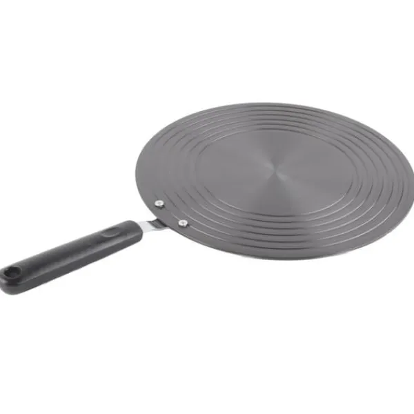 Varmeledningsplade til madlavning med håndtag 6 mm varmespredningsplade af aluminiumslegering til optøning af mad 28 cm / 11 tommer Hot