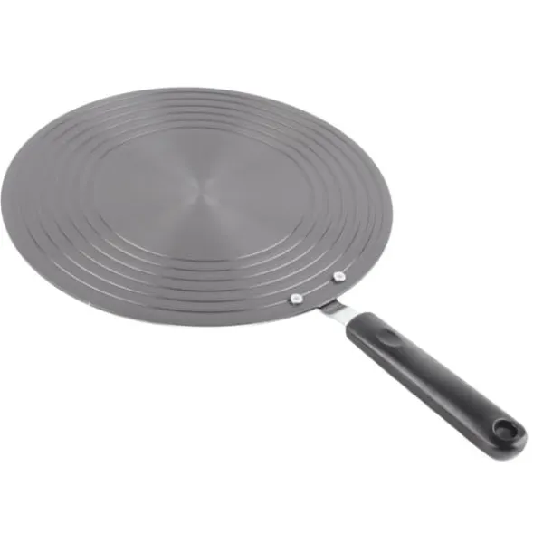 Varmeledningsplade til madlavning med håndtag 6 mm varmespredningsplade af aluminiumslegering til optøning af mad 28 cm / 11 tommer Hot