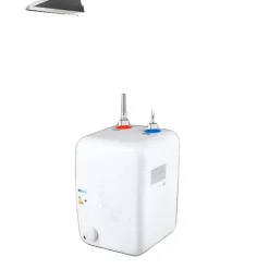 Varmtvandsbeholder, kompakt design til under vasken, 1500W effekt,HVID Best
