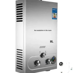 Varmtvandsbeholder, tankløs design, høj effektivitet,8L 16KW Best