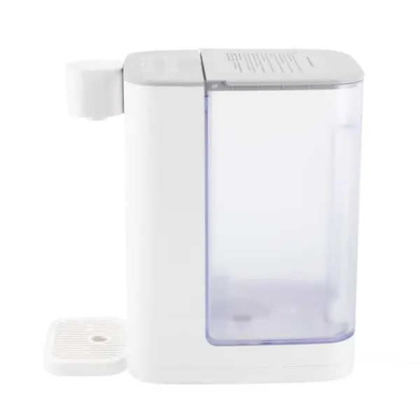 Vandkølere>Varmtvandsdispenser, 3L kapacitet, 2000W effekt, 1000ml/min udgang, dimensioner 24,8*14,2*26cm, 5 temperaturindstillinger