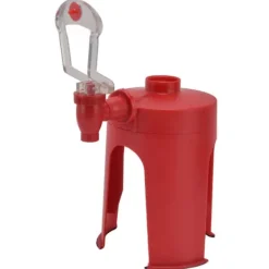 Vattendispenser Mini Automatisk Röd Uppochner Dryck Fontän för Hemresor Camping Vatten Soda Dryck Outlet