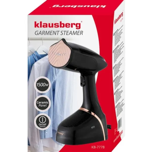 VERTIKAL TØJDAMPER 1500W KLAUSBERG KB-7778 Clearance