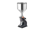 Drikkevareautomater>Vevor Manuel Flydende Fyldemaskine, Justerbar Hylde, 304 Rustfrit Stål Dyse,5-100 ml