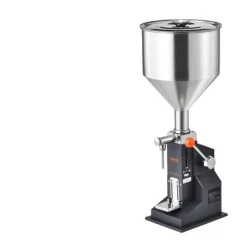 Drikkevareautomater>Vevor Manuel Flydende Fyldemaskine, Justerbar Hylde, 304 Rustfrit Stål Dyse,5-100 ml
