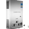 Vevor Propan Vandvarmer, 6L/min varmtvandsudgang, 12KW energieffektivitet,8L 16KW Sale
