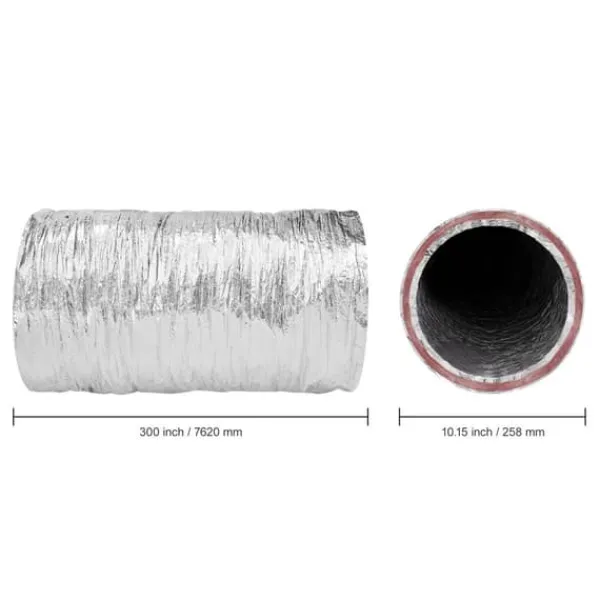 VEVOR Tørretumbler Vent Slange, Holdbar Isolering, Kraftig Konstruktion,OW130 Outlet