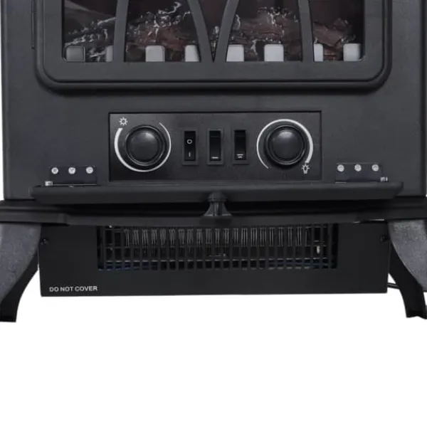 Radiatorer>Væghængt elektrisk pejs – moderne design (model 6)