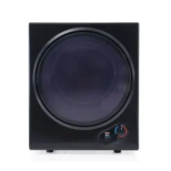 Væghængt tørretumbler 2,5 kg, 200 min timer, dobbeltfilter, PTC-keramik, rustfri, 65°C