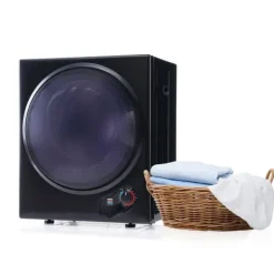 Væghængt tørretumbler 2,5 kg, 200 min timer, dobbeltfilter, PTC-keramik, rustfri, 65°C