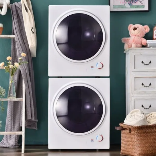 Tørretumblere>Væghængt tørretumbler 2,5 kg, 200 min timer, dobbeltfilter, PTC-keramik, rustfri, 65°C