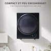 Væghængt tørretumbler 2,5 kg, 200 min timer, dobbeltfilter, PTC-keramik, rustfri, 65°C