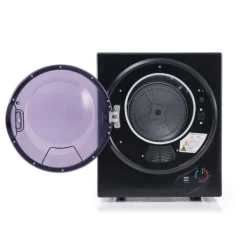 Væghængt tørretumbler 2,5 kg, 200 min timer, dobbeltfilter, PTC-keramik, rustfri, 65°C
