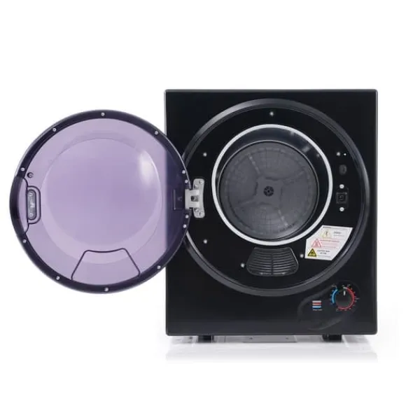 Væghængt tørretumbler 2,5 kg, 200 min timer, dobbeltfilter, PTC-keramik, rustfri, 65°C