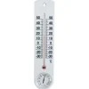 Vægmonteret termometer hygrometer analog rum indendørs udendørs Outlet