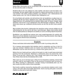 Dorre Victoria Cutlery set 60 pieces - Clearance