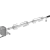 vidaXL Griller>BBQ-rotisseriespyd med motor stål 1000 mm