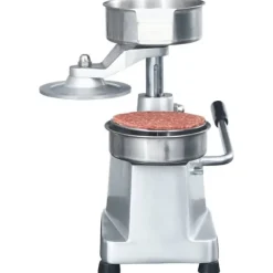 vidaXL hamburgerpresser med 500 mellemlægningspapirer 10 cm aluminium - Køkkenredskaber