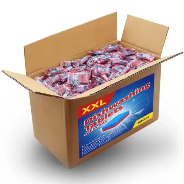 vidaXL 12-i-1 opvasketabletter 500 stk. 9 kg - Opvaskemaskinerens Best