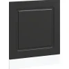 vidaXL Opvaskemaskiner>låge til opvaskemaskine Kalmar 60x1,5x67cm konstrueret træ sort