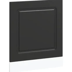 vidaXL Opvaskemaskiner>låge til opvaskemaskine Kalmar 60x1,5x67cm konstrueret træ sort