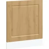 vidaXL Opvaskemaskiner>låge til opvaskemaskine Porto 60x1,5x67 cm egetræsfarvet