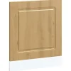 vidaXL Opvaskemaskiner>låge til opvaskemaskine Kalmar 60x1,5x67 cm egetræsfarvet