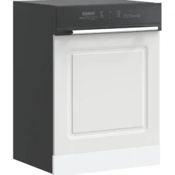 vidaXL Opvaskemaskiner>låge til opvaskemaskine Kalmar 60x1,5x67cm konstrueret træ hvid
