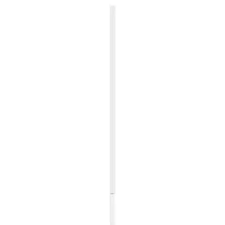 vidaXL låge til opvaskemaskine Kalmar 45x1,5x67 cm hvid højglans
