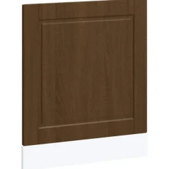 vidaXL Opvaskemaskiner>låge til opvaskemaskine Porto 60x1,5x67 cm brun egetræsfarve