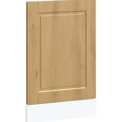 vidaXL låge til opvaskemaskine Porto 45x1,5x67 cm egetræsfarvet Online