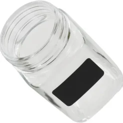 vidaXL opbevaringsglas med etiket 24 stk. 300 ml - Kagedåser New