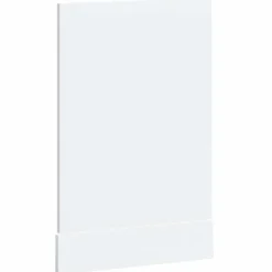 vidaXL opvaskemaskinepanel Lucca konstrueret træ hvid Hot