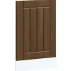 vidaXL opvaskemaskinepanel Lucca konstrueret træ brun egetræ Hot
