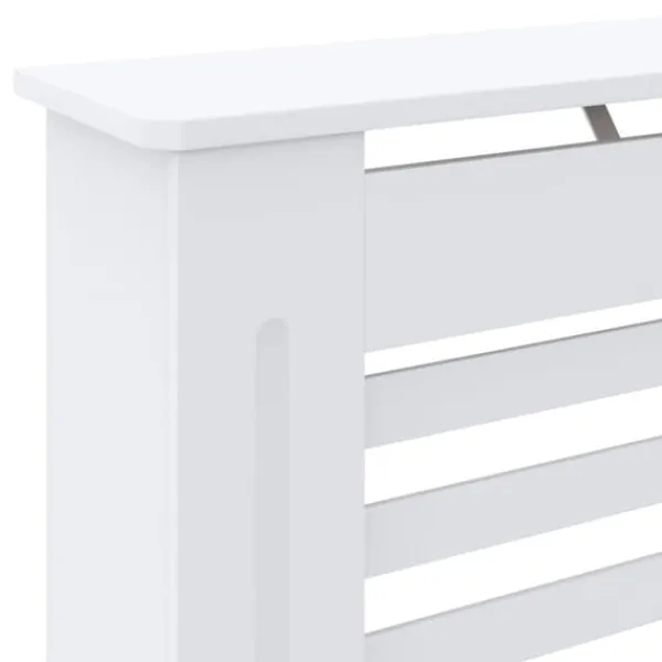 vidaXL Radiatorer>radiatorskjuler 78 cm MDF hvid - Radiatorer – tilbehør