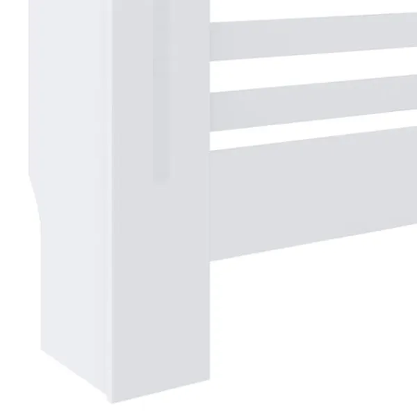 vidaXL Radiatorer>radiatorskjuler 78 cm MDF hvid - Radiatorer – tilbehør