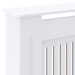 vidaXL radiatorskjuler 205 cm MDF hvid - Radiatorer – tilbehør Clearance