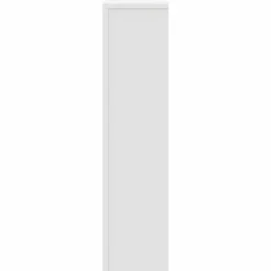 vidaXL radiatorskjuler 104x20x82 cm konstrueret træ hvid Online