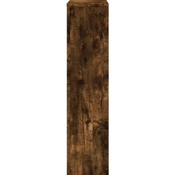 vidaXL Radiatorer>radiatorskjuler 149x20x82 cm konstrueret træ røget egetræsfarve